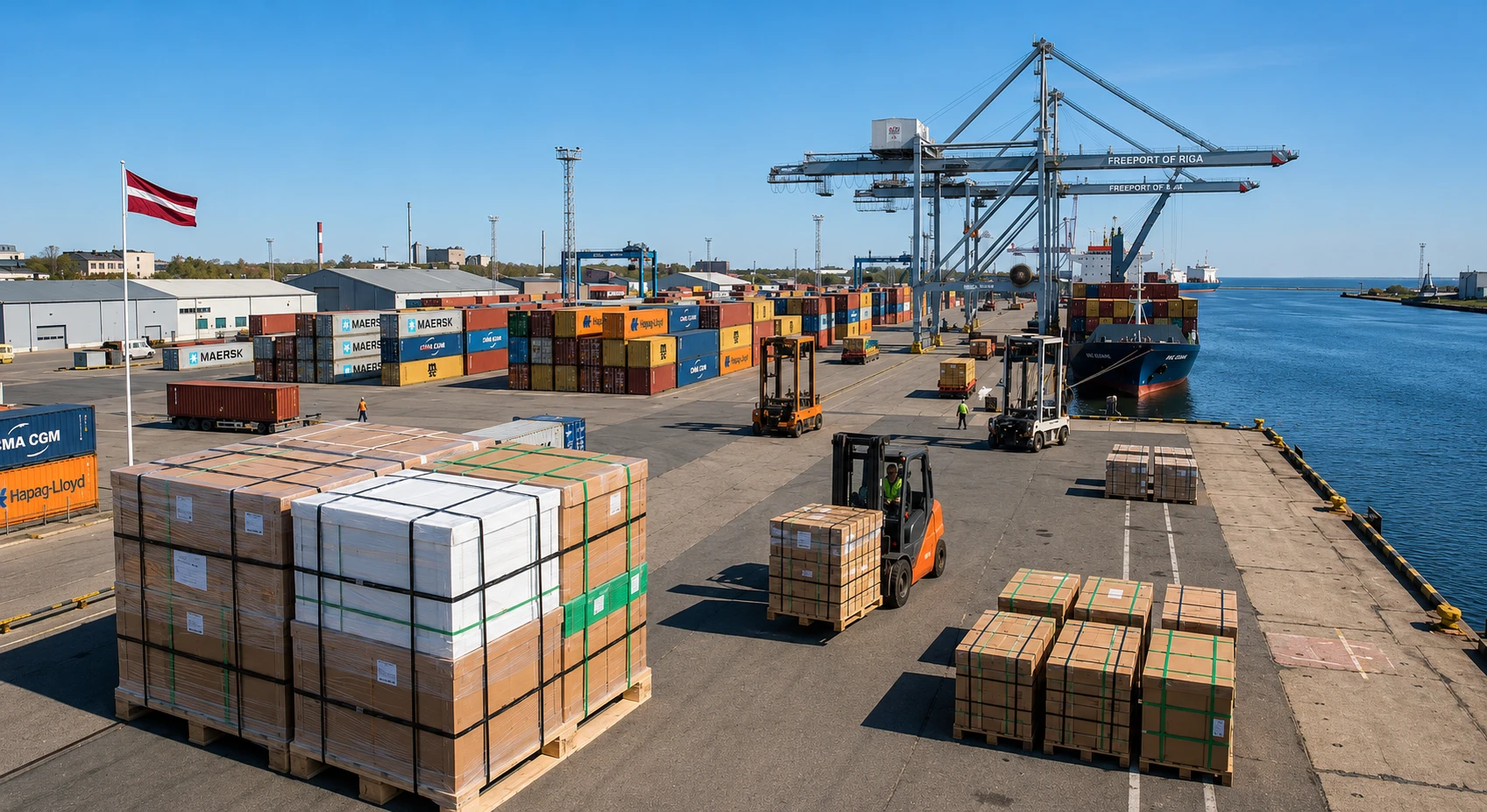 PP Strapping Band Exporter Latvia — Greenstrix Supply